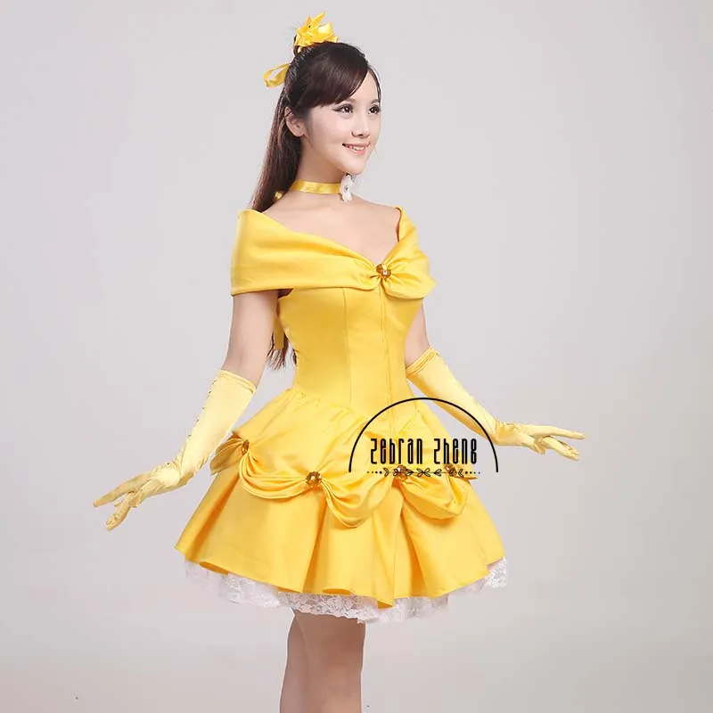 Halloween Bella Disney Vestido Halloween Disfraz Disfraz Princesa