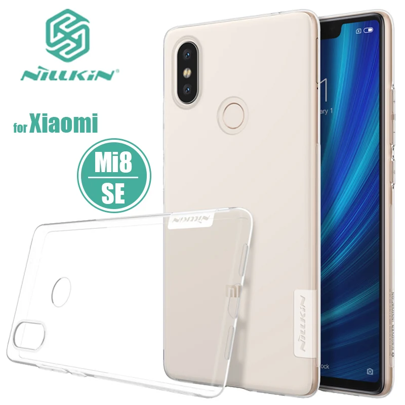 Чехол для Xiaomi Mi 8 SE Nillkin TPU чехол телефона Xiaomi8 силиконовый M8 прозрачный Mi8 Nilkin