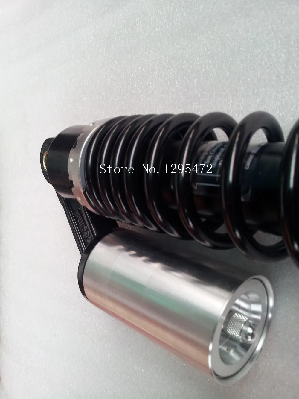 Высокое качество 420 мм Clevis азот воздушный амортизатор 8 мм весна для мотоцикла atv quad Черный+ серебристый цвет