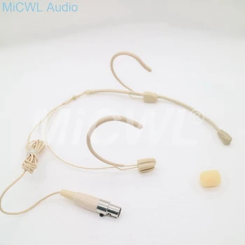 

New Professional Omni-directional Condenser Headset Microphone 4pin For Shure TA4F Wireless System Bodypack Transmitter