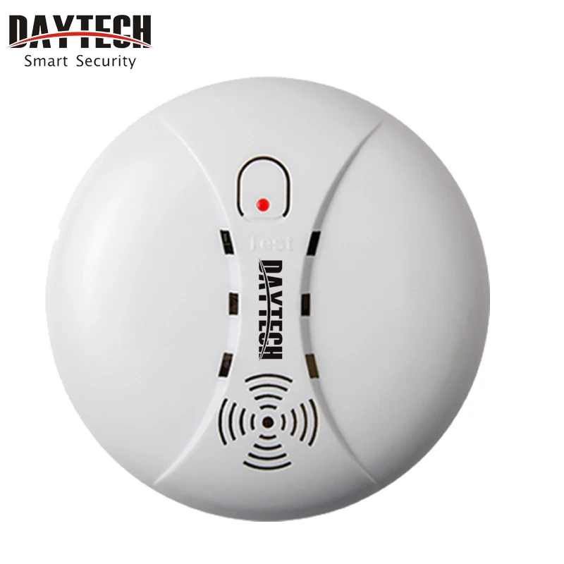 

DAYTECH Smoke Detector Sensor Fire Alarm Sensor Smoke Alert Sensor for Kitchen/Restaurant/Hotel/Cafe 85db Voice Alert