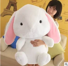 big plush rabbit to new creative stuffed white rabbit doll gift doll about 80cm