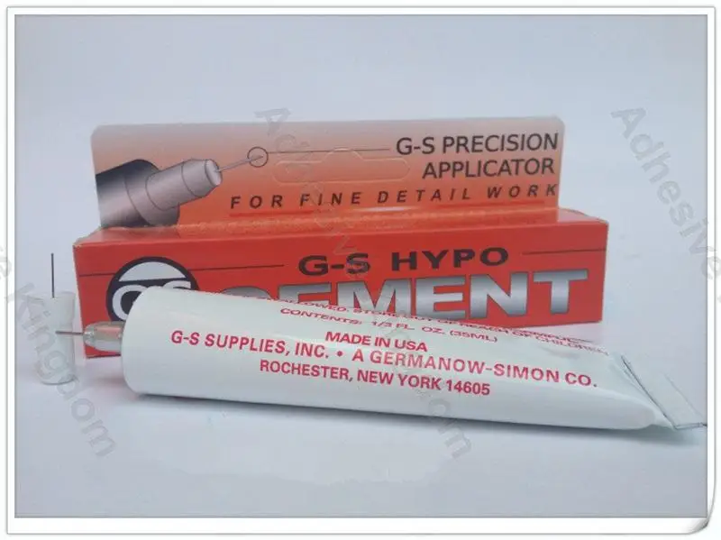 100pcs9mL G-S HYPO клей для изготовления украшений прозрачный G-S тип иглы Клей DIY палка посадка на клей