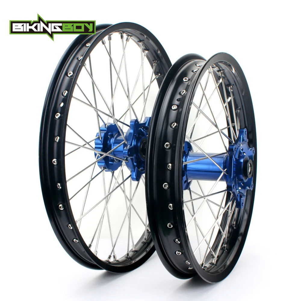BIKINGBOY 21 &quot18&quot передние и задние колеса обода концентратор для KTM 125 200 250 300 350 400 450