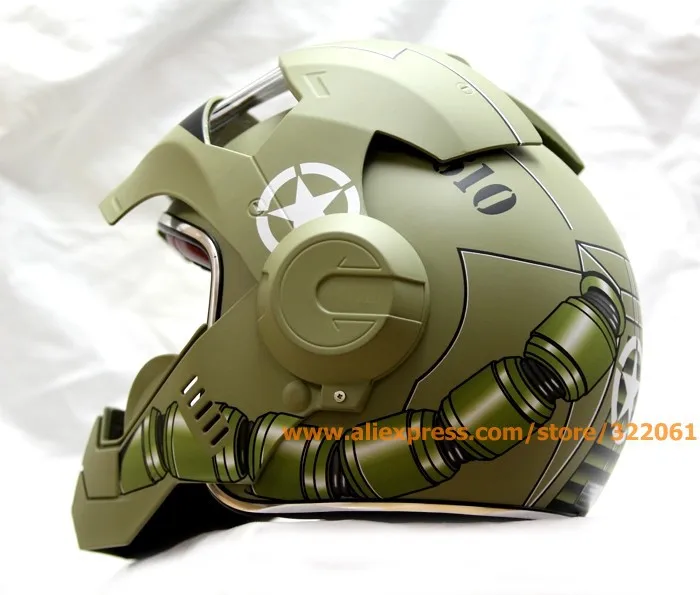 New ArrivalMasei Green Zaku US Army Stormtrooper 610 Motorcycle Harley 