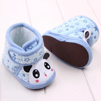 

Beauty 0-12Months Baby Girl Newborn Winter Warm Boots Toddler Soft Sole Crib Shoes