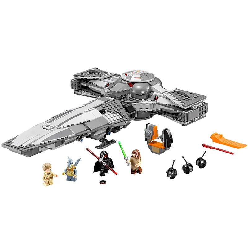 

LEPIN Star Wars 7 Sith Infiltrator Figure Toys building blocks set marvel compatible with legoe