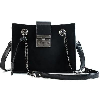 Большая роскошная Брендовая женская клетчатая сумка-тоут, женские сумки, Дизайнерские Сумки из искусственной кожи, большая сумка через плечо на цепочке - Цвет: black