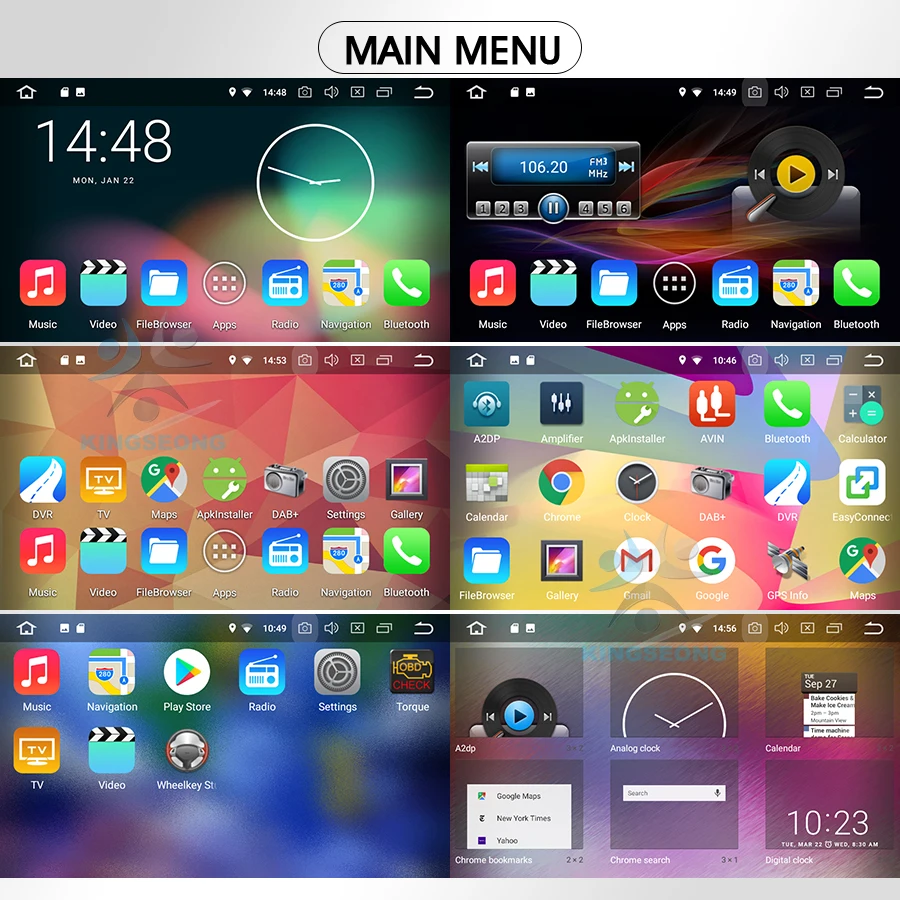 Cheap 9" Android 8.0 Autoradio Car Stereo GPS DAB+ DVR SD BT Car Multimedia Player For Mercedes Benz Sprinter Bluetooth WiFi 3G 3