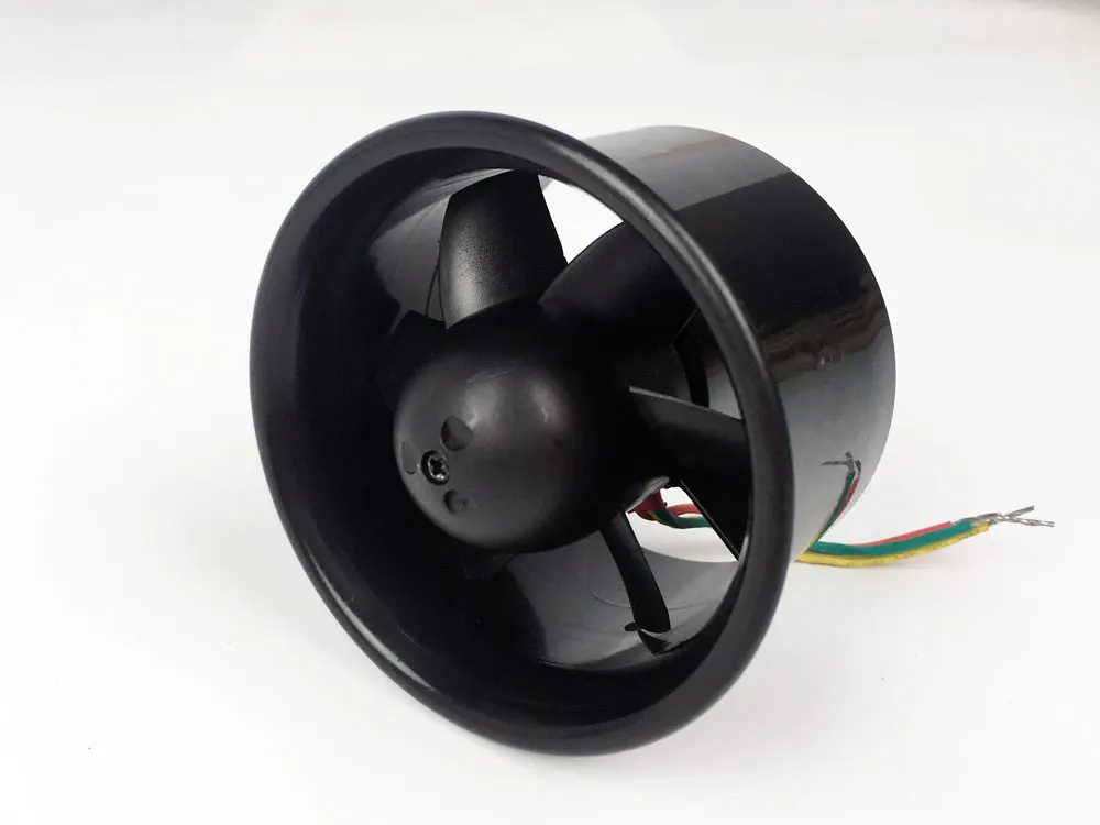 

Clearance Product AEORC 55mm 64mm 6 Blades Ducted Fan System EDF for Jet Plane with Brushless Motor RC Plane EDF RC