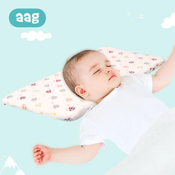 

AAG Baby Sleeping Pillow Newborn Pillow Memory Foam Cotton Infant Breathable Bed Pillows Spine Protect Baby Nursing Cushion 40