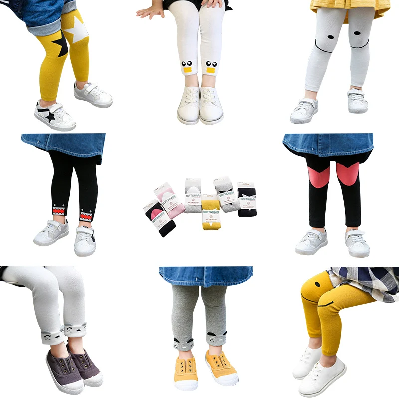 

New autumn child pantyhose cotton children's pants 2019 cartoon male female child kids boys girls legging