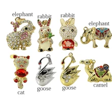 Clé USB 2.0 16 go 32 go, lecteur Flash, chat U, éléphant, chameau, collier