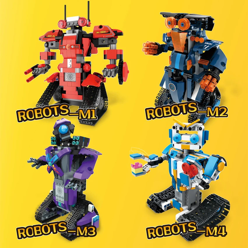 

Technic Smart RC Robot Remote Control Intelligent Robot Compatible Legoinglys Robot BOOST Creative Toolbox Blocks Toys For Boys