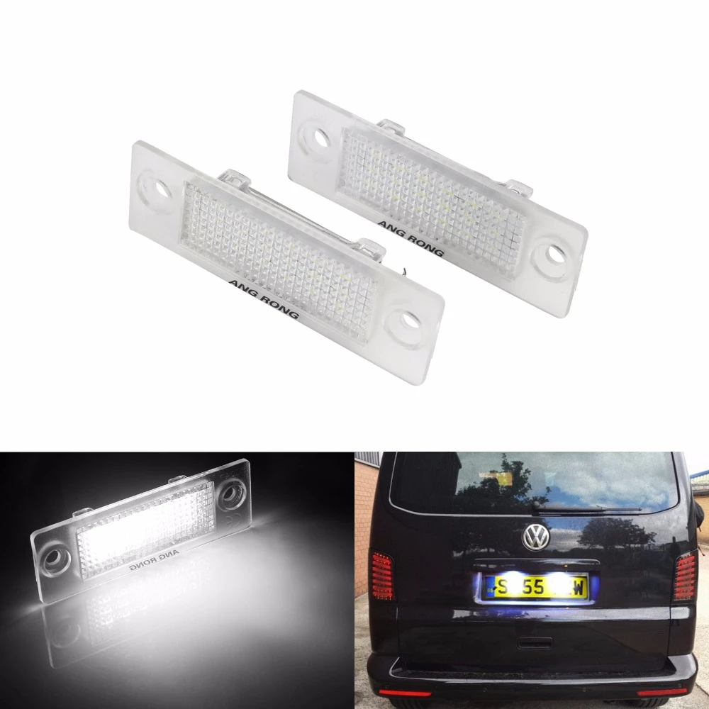 vw caddy led number plate lights