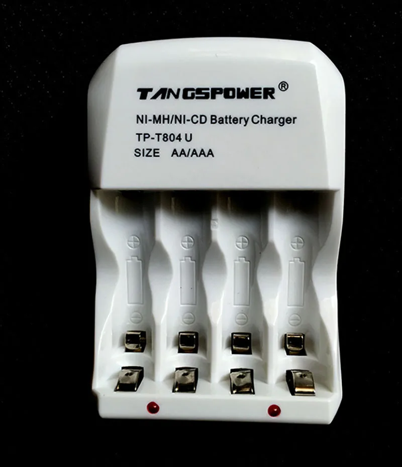 

TP-T804U Charger for 4pcs AA/AAA Ni-MH / Ni-Cd Rechargeable Batteries+USB Power