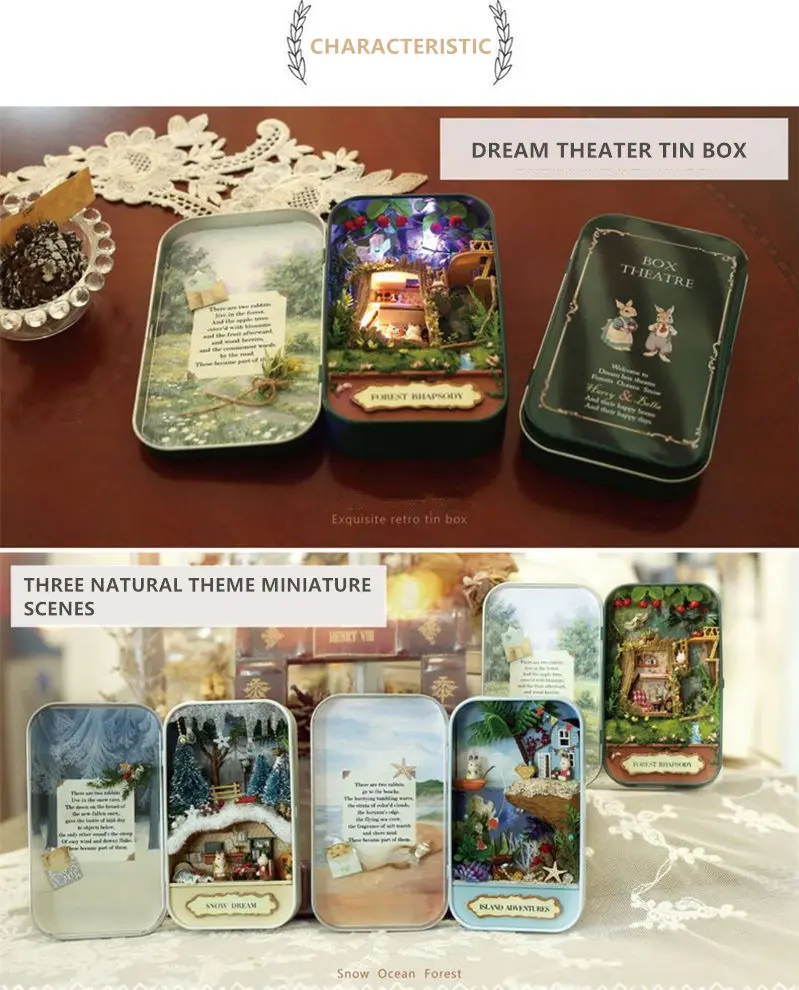 Box Theater Doll House DIY  (8)