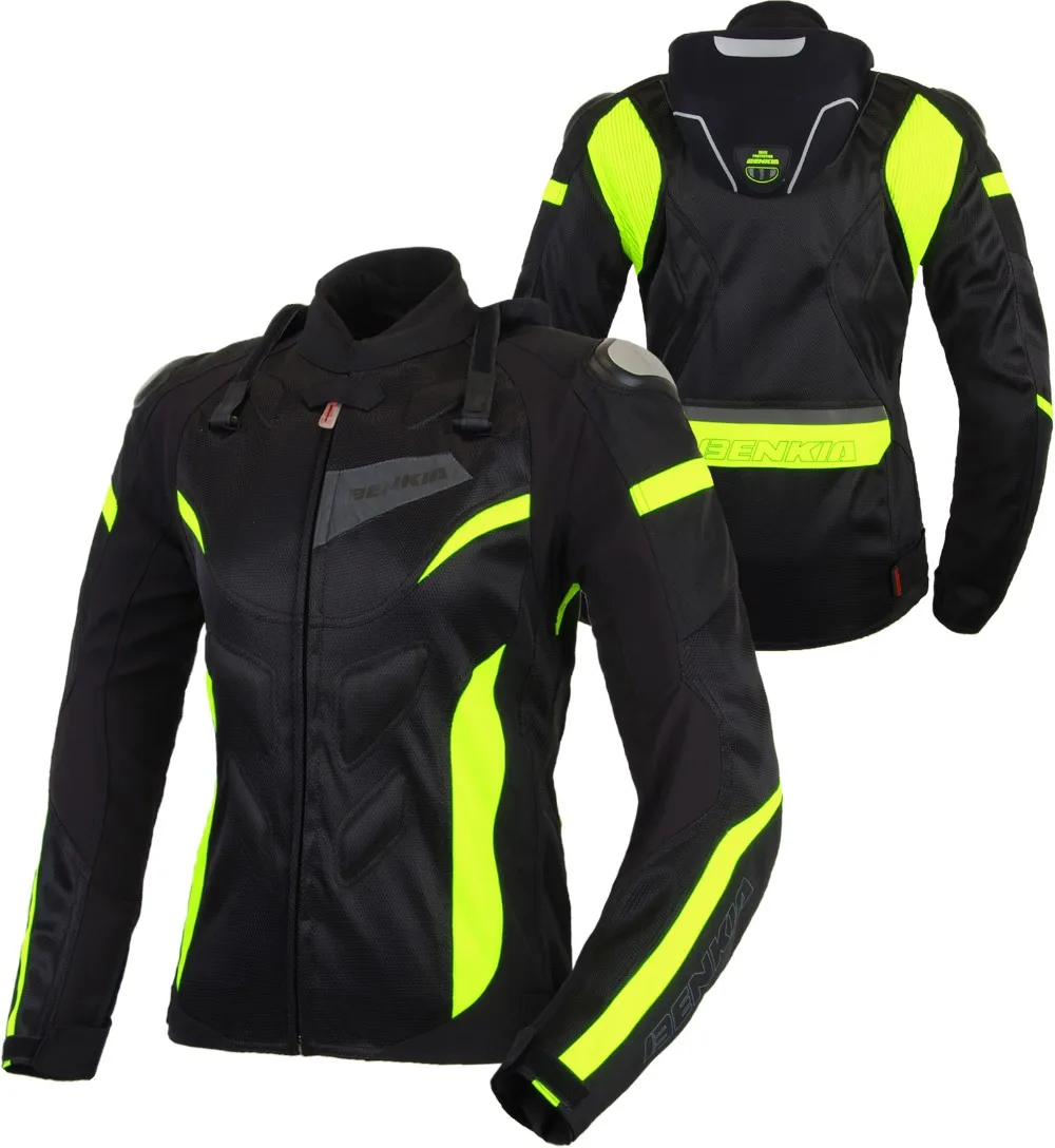 Женская мотоциклетная куртка и мотоциклетные штаны, комплект из дышащей сетки, мотоциклетная ветрозащитная мотоциклетная куртка для весны и лета
