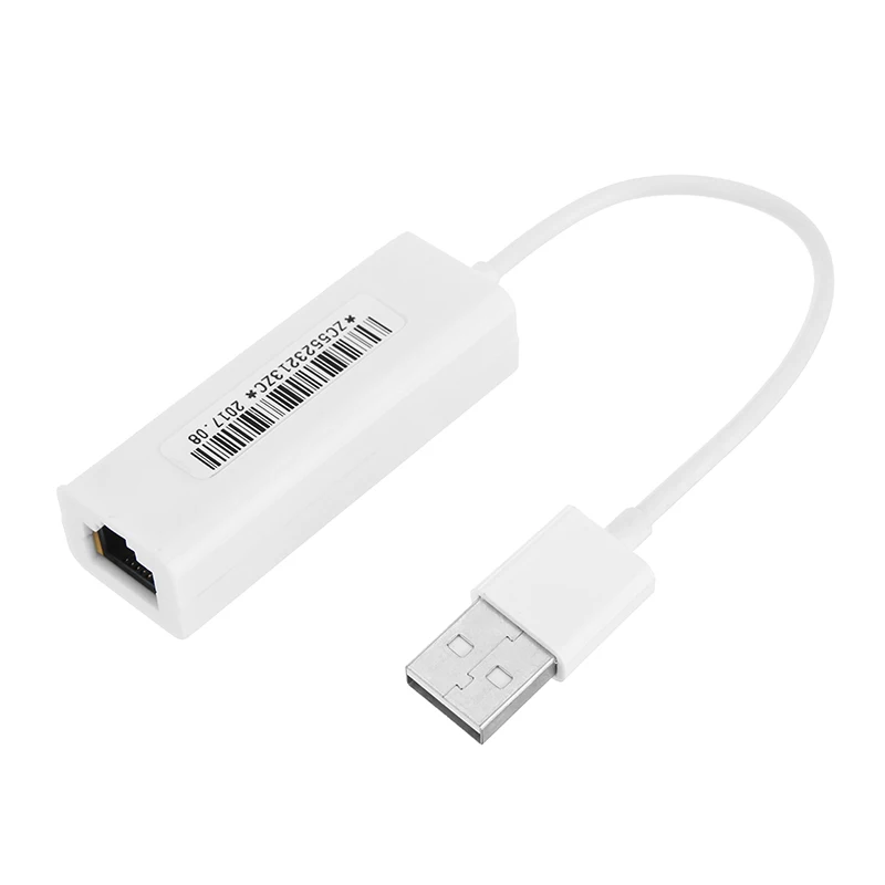 USB 2,0 к RJ45 Lan сети Ethernet Asix AX8872B адаптер карты для Mac OS Android, планшет, ноутбук SmartTV Win 10 7 8 XP 100 Мбит/с