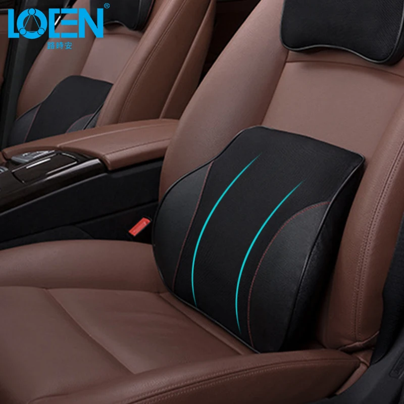 Universal Car Seat Chair Back Massage Lumbar Support Waist Cushion Mesh Ventilate Cushion Pad Neck Pillow For Car Office Home Universal Car Seat Chair Back Massage Lumbar Support Waist Cushion Mesh Ventilate Cushion Pad Neck Pillow For Car Office Home