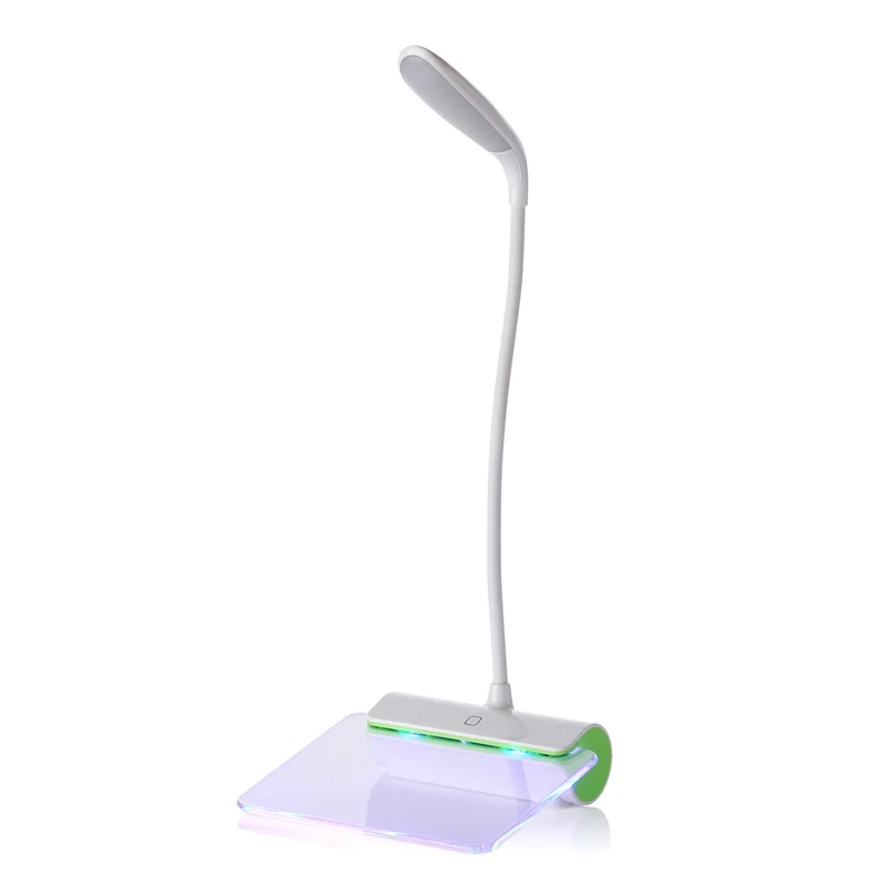 Creative LED Table with Message Board Lamp Portable USB Eye Protect Desk Light for Study Work Reading Light 3 Modes Dimmable (7)