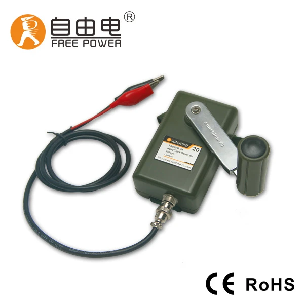 AC 220V human powered portable emergency military hand crank generator FSD30W