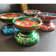 Сплав Красочные йо-йо мяч Металл ПВХ подшипник струны трюк йо-йо шары забавные профессиональные развивающие игрушки