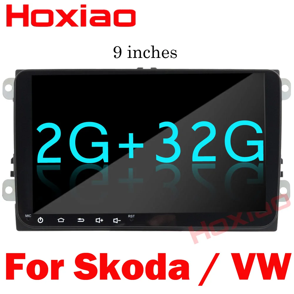 2 + 32 Android Автомобильный GPS навигатор для VW polo golf passat tiguan skoda yeti superb rapid fabia octavia din