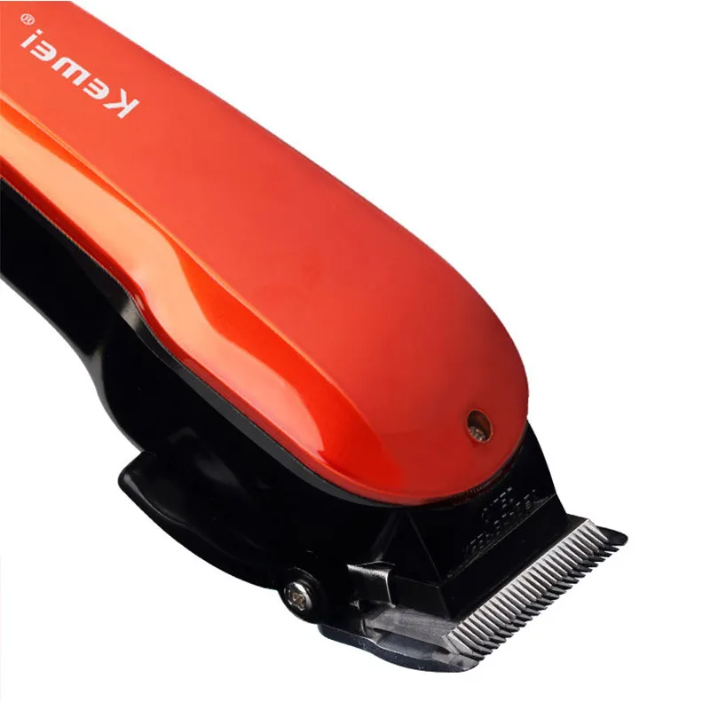 Kemei Hot sale Rechargeable Washable Electric Hair Trimmer Clipper Tools Haircut Hair Cutting Machine Barber child baby Adult