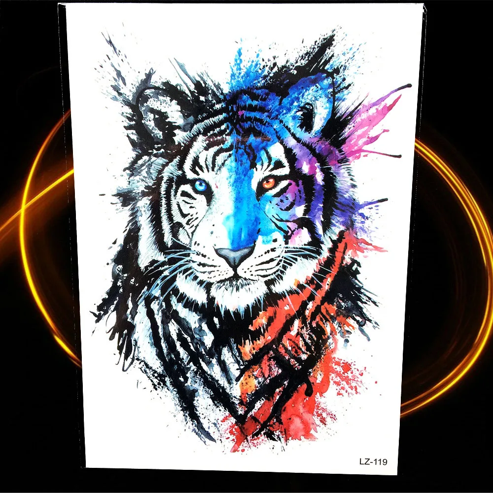 Мужские и женские водостойкие татуировки Spartan Warrior крутые наклейки для боди арта
