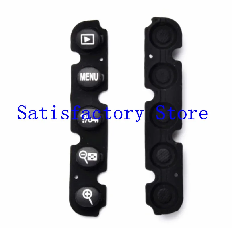 

New Rear Back Case Cover Rubber Menu Key Keypad Button for Nikon D90 Repair Part