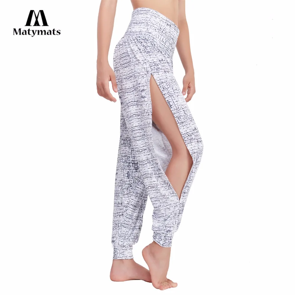 Matymats Sexy Yoga Pants Harem Yoga, Dance High Waist Full Length Women