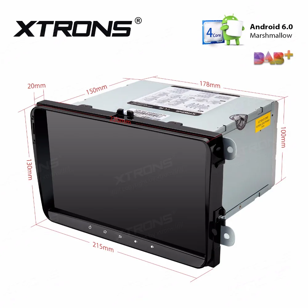 Excellent 9" Android 6.0 Radio Car DVD Player Auto Head Unit Stereo GPS Navigate Video for VW Amarok Touran Wagon Sedan EOS SEAT SKODA 3