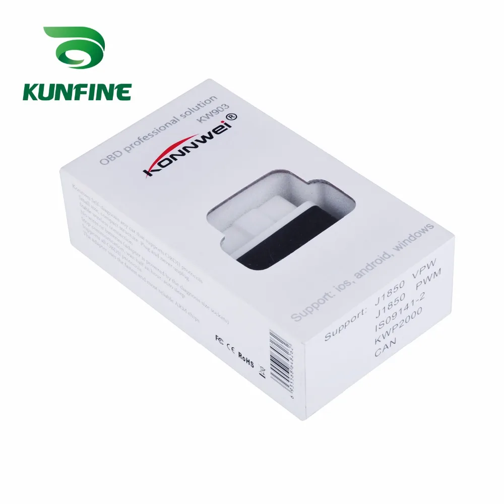 Auto Diagnostic Tool Car engine code Scanner Vehicle fault reader KF-A1190_8243