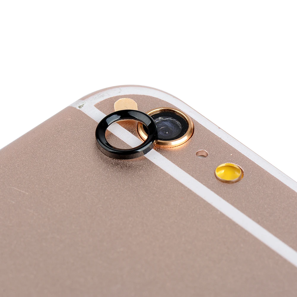 Circle Metal Lens Film Protector Case Cover Phone Camera Guard Ring Bumper for iphone 6 6S 7 8 Plus lens Protection Ring P15