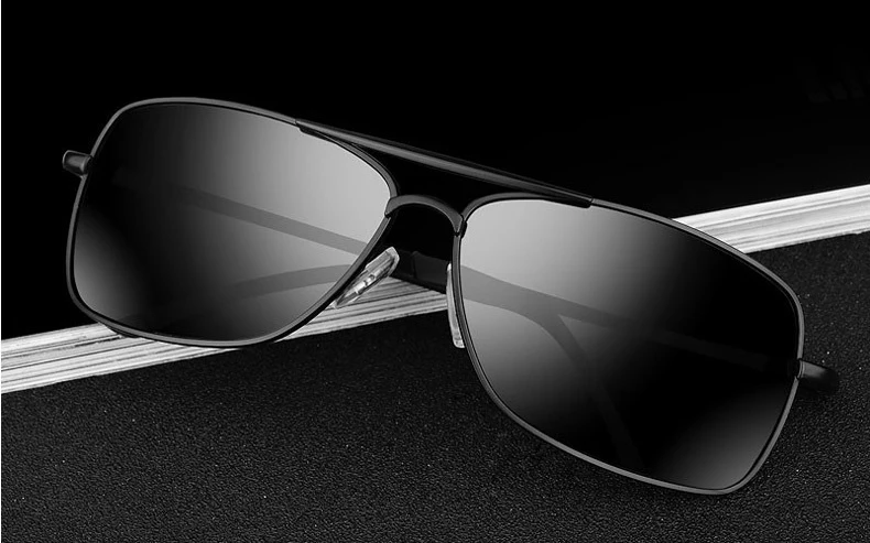 JackJad мужские Поляризованные Вождения квадратный авиационный Стиль Солнцезащитные очки поляризационные фирменный дизайн солнцезащитные очки Oculos De Sol Gafas 60306