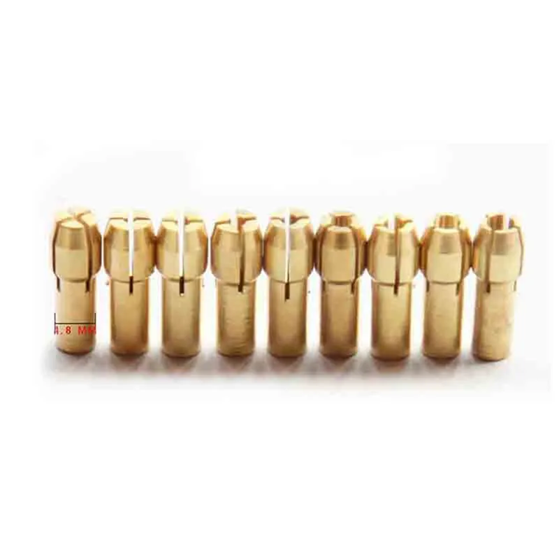 

Mini Drill Chucks 0.5-3.2mm Fit For Micro Twist Electronic Dremel Drill Collet Clamp Set Power Tool Accessories With Wrench
