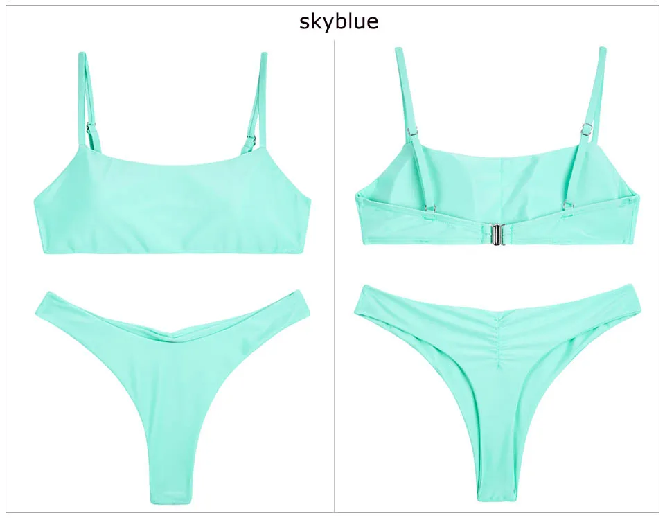 023 skyblue bikini