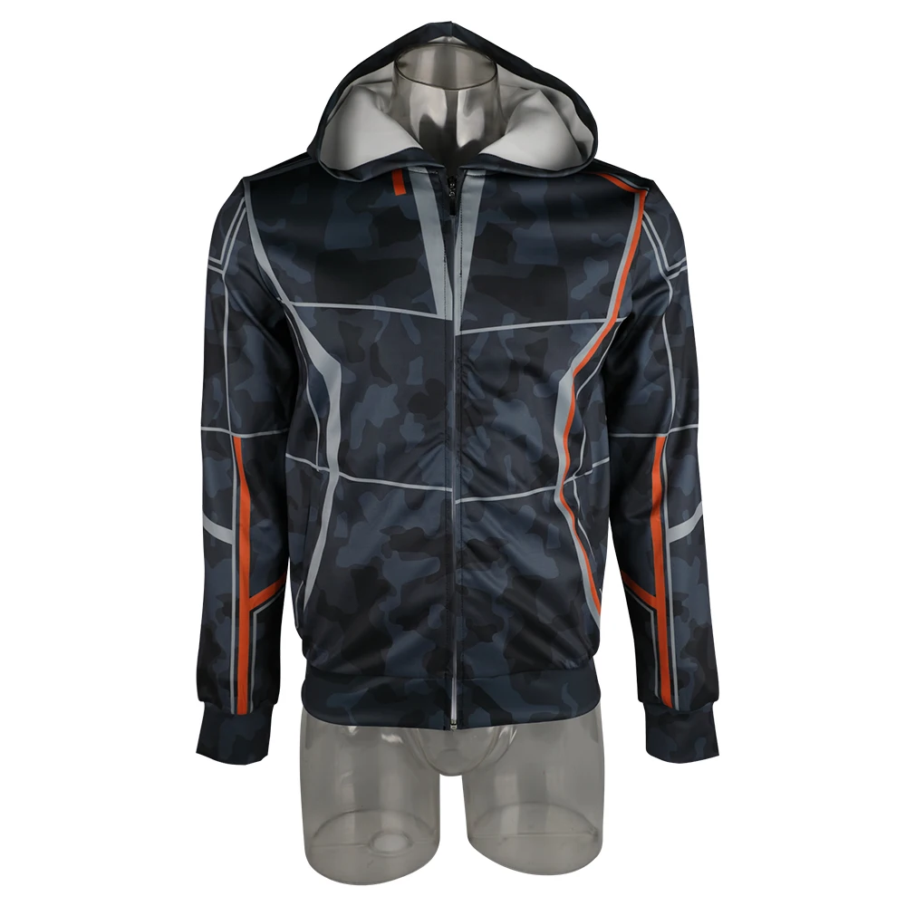 

Hot Avengers Infinity War Iron Man Cosplay Costume Hoodie Tony Stark Jacket Sweatshirt Coat Halloween Party