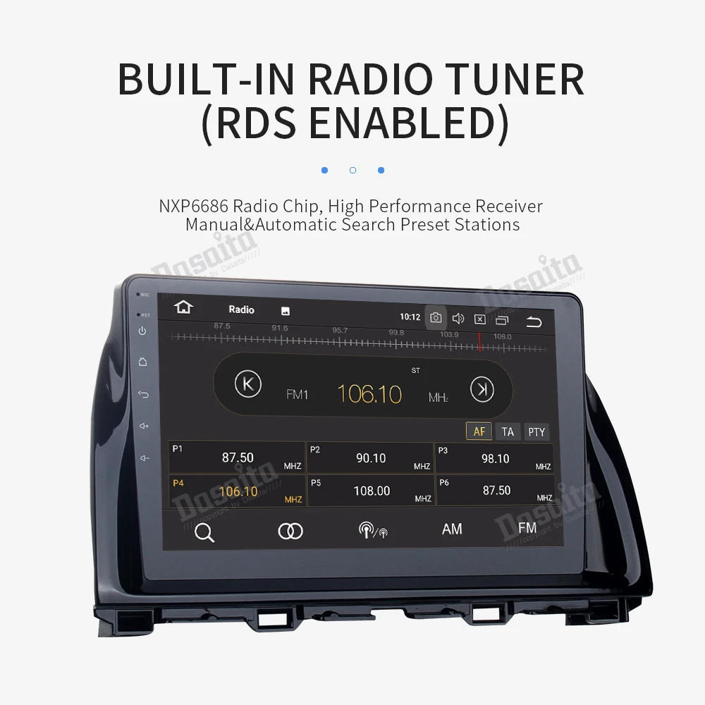 Flash Deal 10.2" IPS Android 9.0 Car Multimedia player For Mazda CX5 CX-5 2013 2014 2015 Car Radio stereo built-in GPS 8-Core 4Gb+32Gb WIFI 8