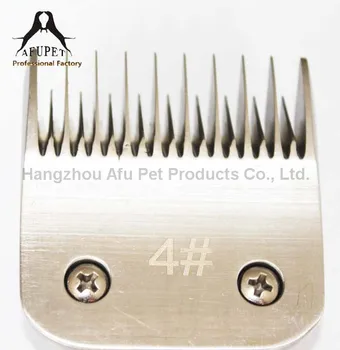 

#4 stainless steel professional clipper blades for dogs