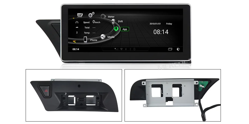 Cheap 4G lte Android 7.1 Auto Radio Multimedia GPS navigation 3GB+32GB Car DVD GPS Player for Audi A4L B8 A5 2009-2016 IPS Screen 11