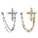 SHUANGR Модные женские золото серебро 2 цвета Корона с австрийскими кристаллами булавка-брошь, подарок ювелирные изделия аксессуары для женщин