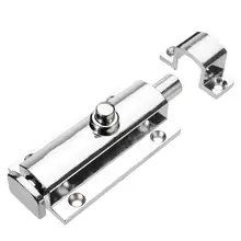 Zinc Alloy Door Bolt Lock Window Gate Latch Locks Press Sliding Bolt Locks Security Hardware lhx cmms232 hardware steel sliding interior door lock glass window professional security locks cerradura