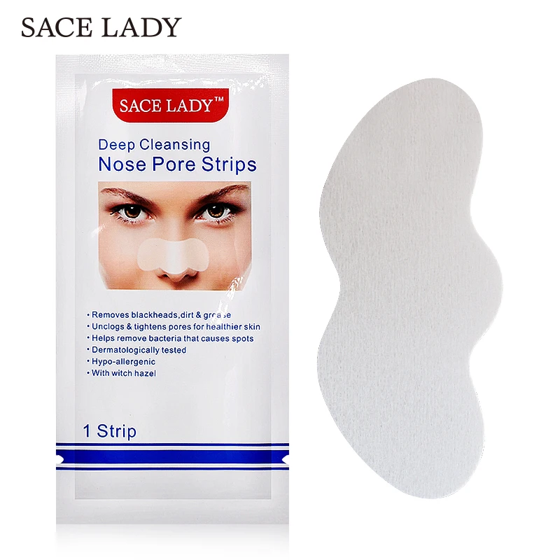 SACE LADY 14 шт . полоски для носа маска удаления черных точек глубокое очищение