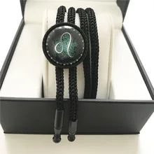 ; 12 созвездий звездных Знак зодиака Галстук боло Лев шаблон Модные украшения галстук-бабочка шеи, одежда для офиса, ожерелье-портупея