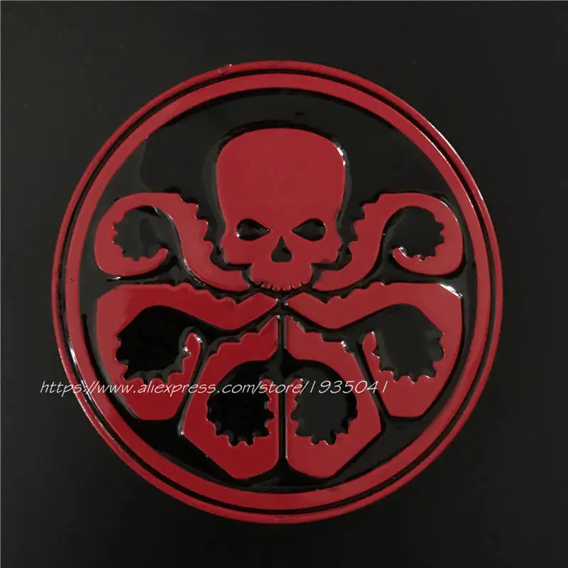 Retail Hail Hydra Captain American Skull Belt Buckle Man and Woman