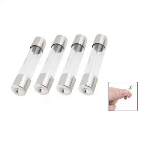 250v Universal glass fuse 6x30mm FUSE 2A slow blow 2 amp 10 pack