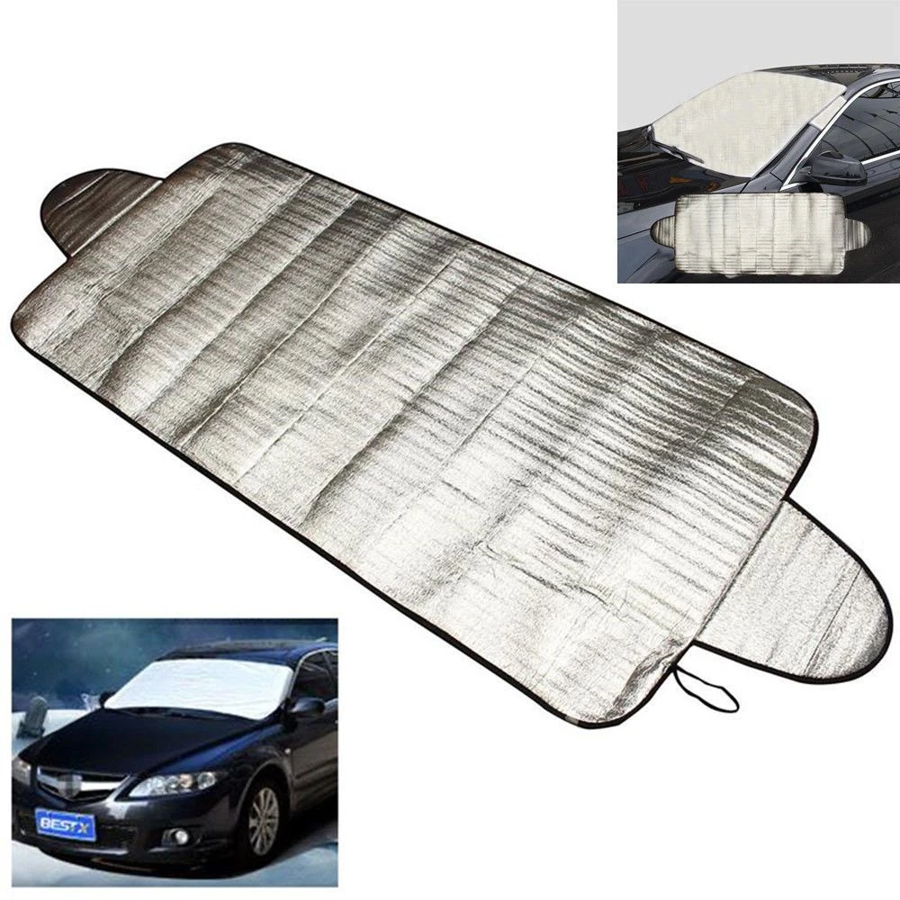 1 Pcのフロントガラス車のカバー抗シェード霜氷雪プロテクターuvガードエクステリア保護熱サンシェード自動車製品カーアクセサリー Car Covers Aliexpress