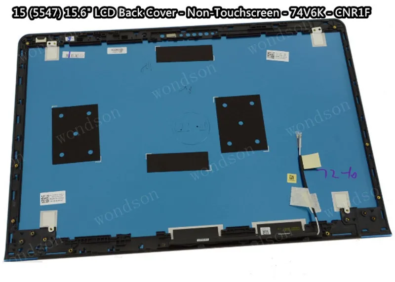 Чехол для ноутбука Dell Inspiron 15 (5547) 6 дюйма задняя крышка ЖК экрана без сенсорного